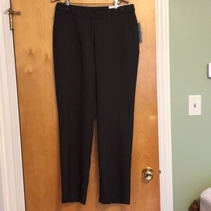 Worthington Curvy Fit Brown Dress Pants